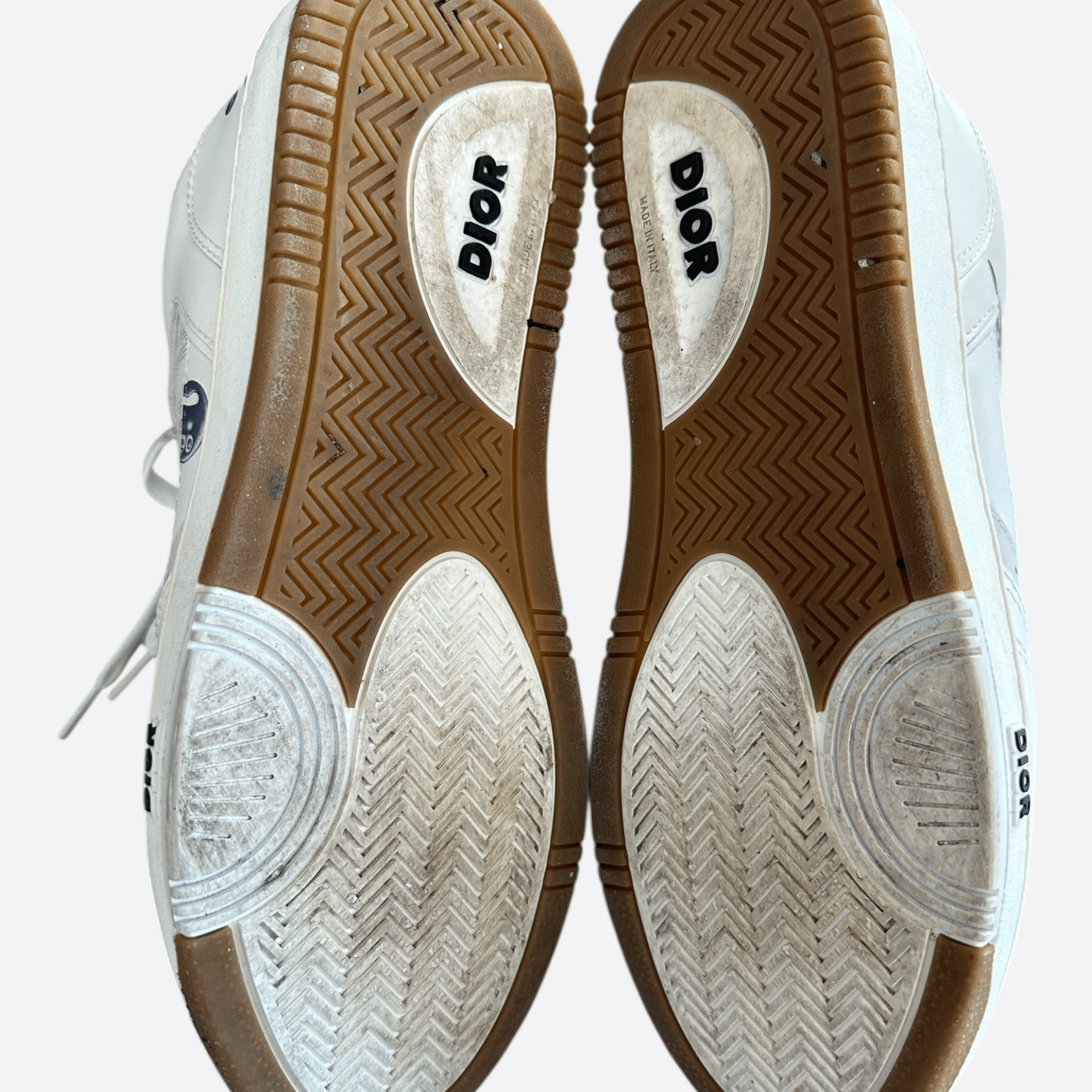 Dior Kenny Scharf White & Multicolor Oblique Faces B27 Sneakers - Morely TrendsDior Type here:)