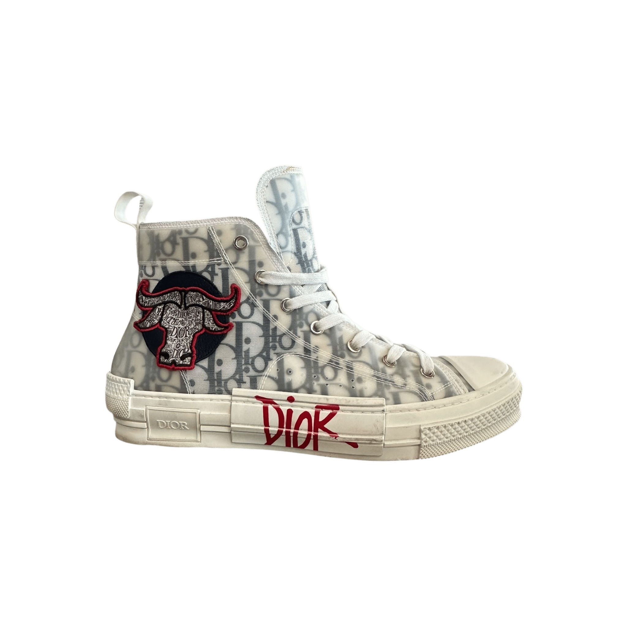 Dior White & Black Ox Oblique B23 Sneakers - Morely TrendsDior Type here:)