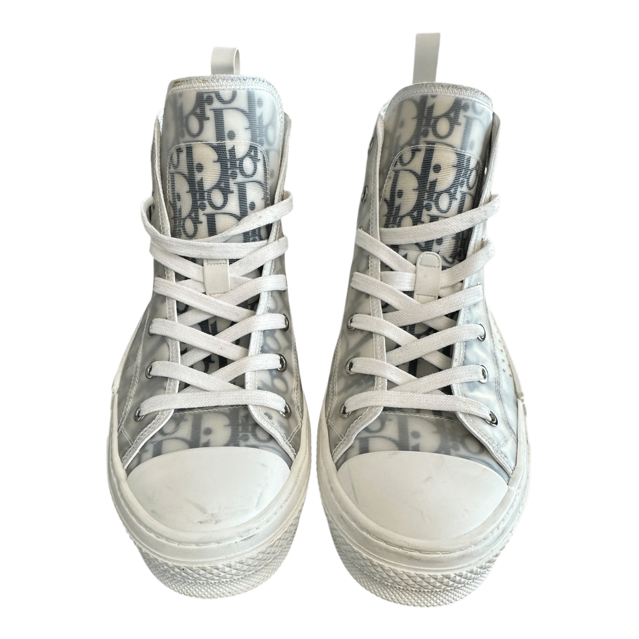 Dior White & Black Ox Oblique B23 Sneakers - Morely TrendsDior Type here:)