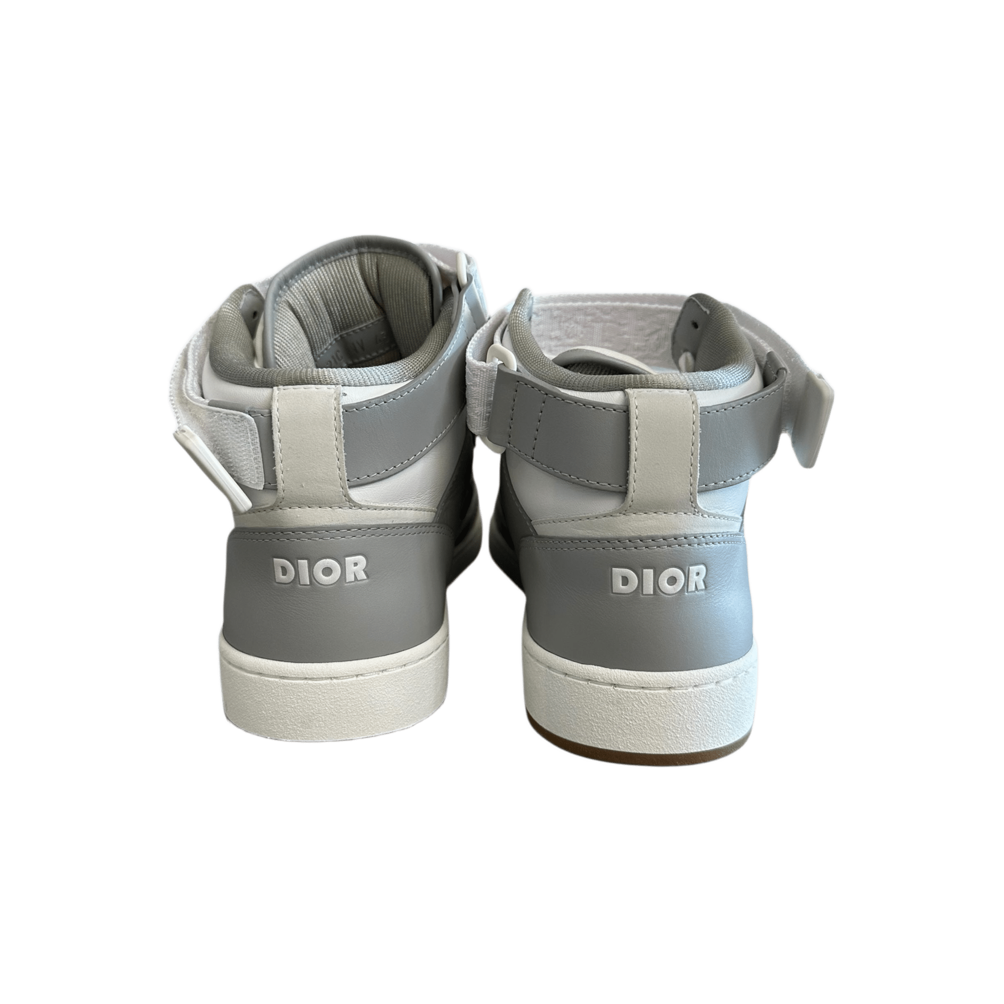 Dior Grey & White Oblique B27 Sneakers - Morely TrendsDior Type here:)