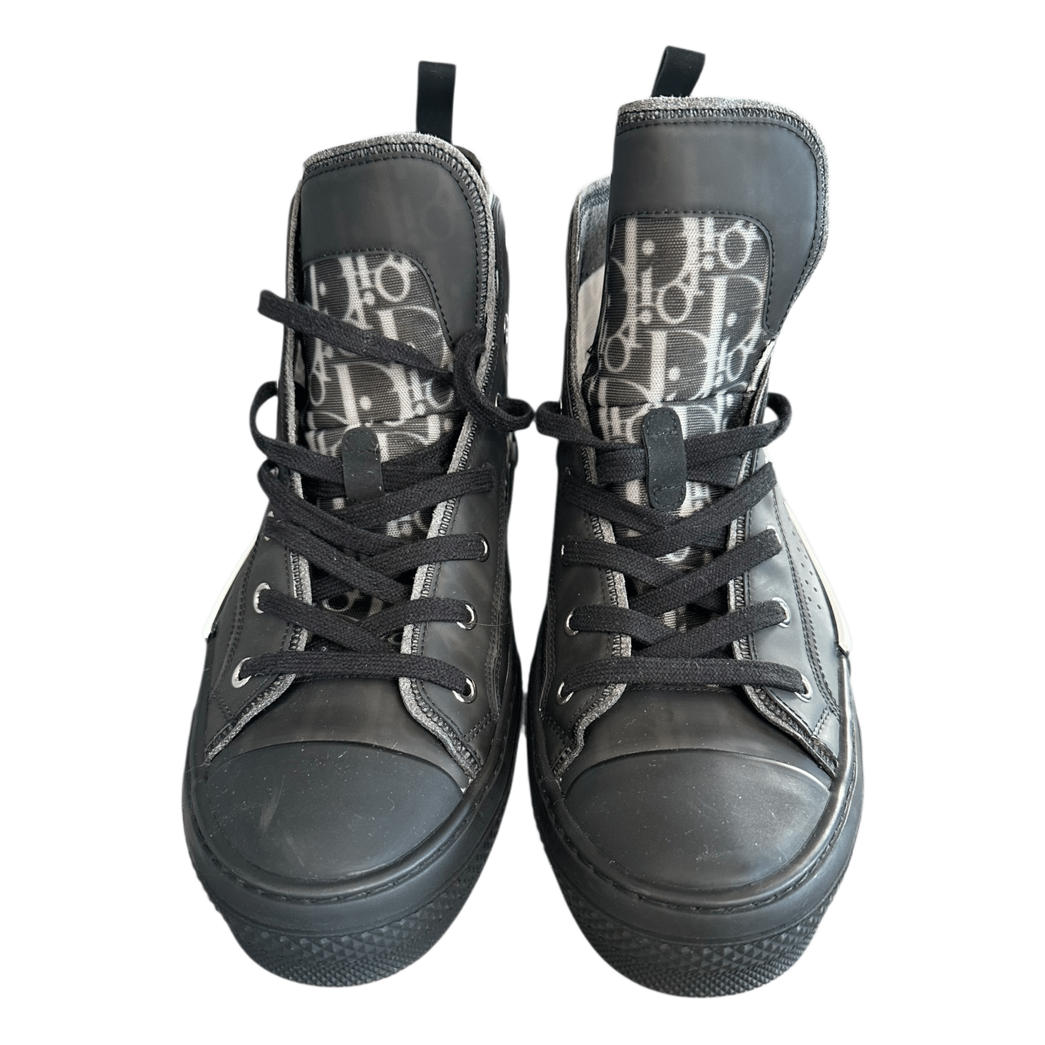 Dior Black & White Oblique B23 Sneakers - Morely TrendsDior Type here:)