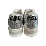 Louis Vuitton Silver & Orange Trainers - Morely TrendsLouis Vuitton Type here:)