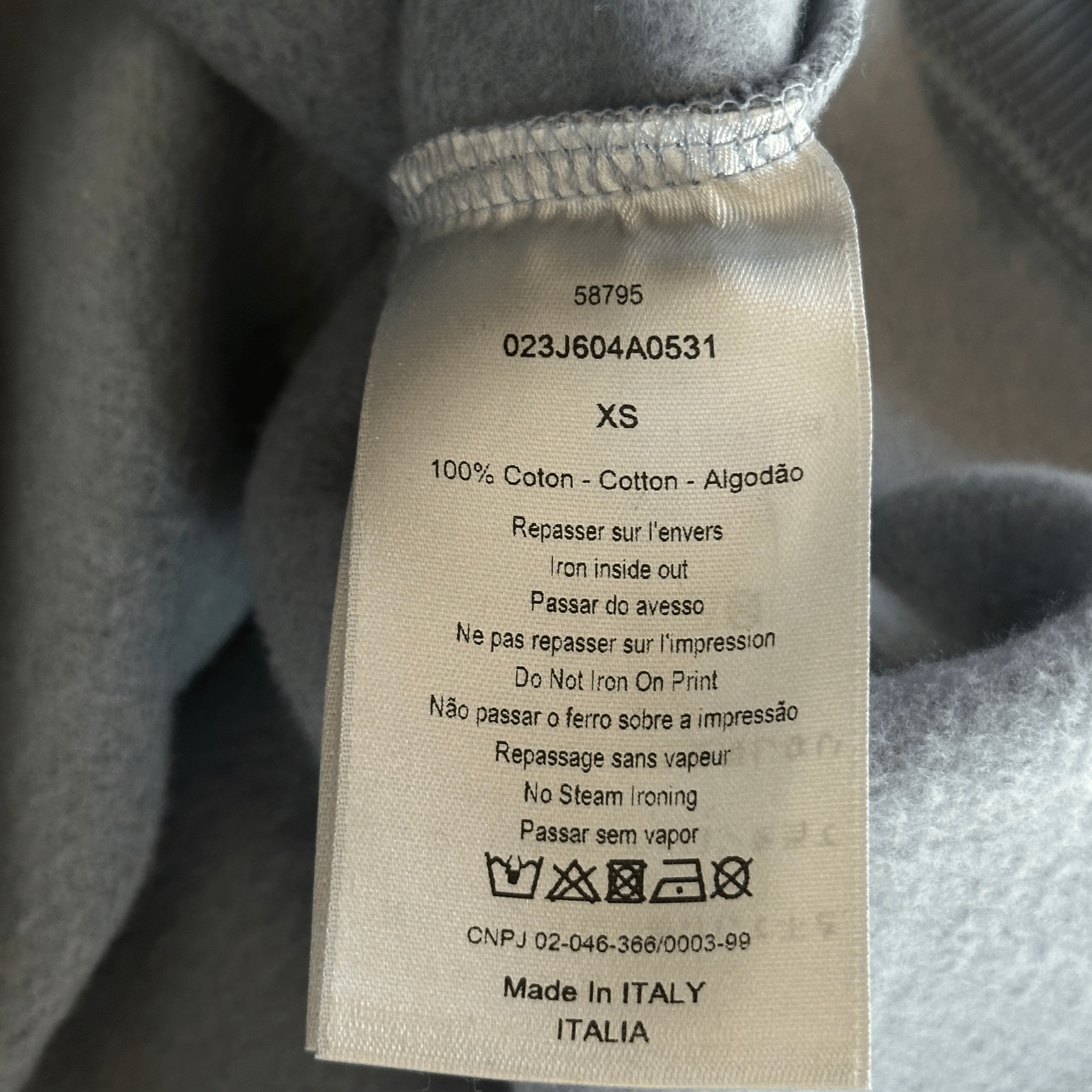 Dior Daniel Arsham Light Blue Logo Sweater - Morely TrendsDior Type here:)