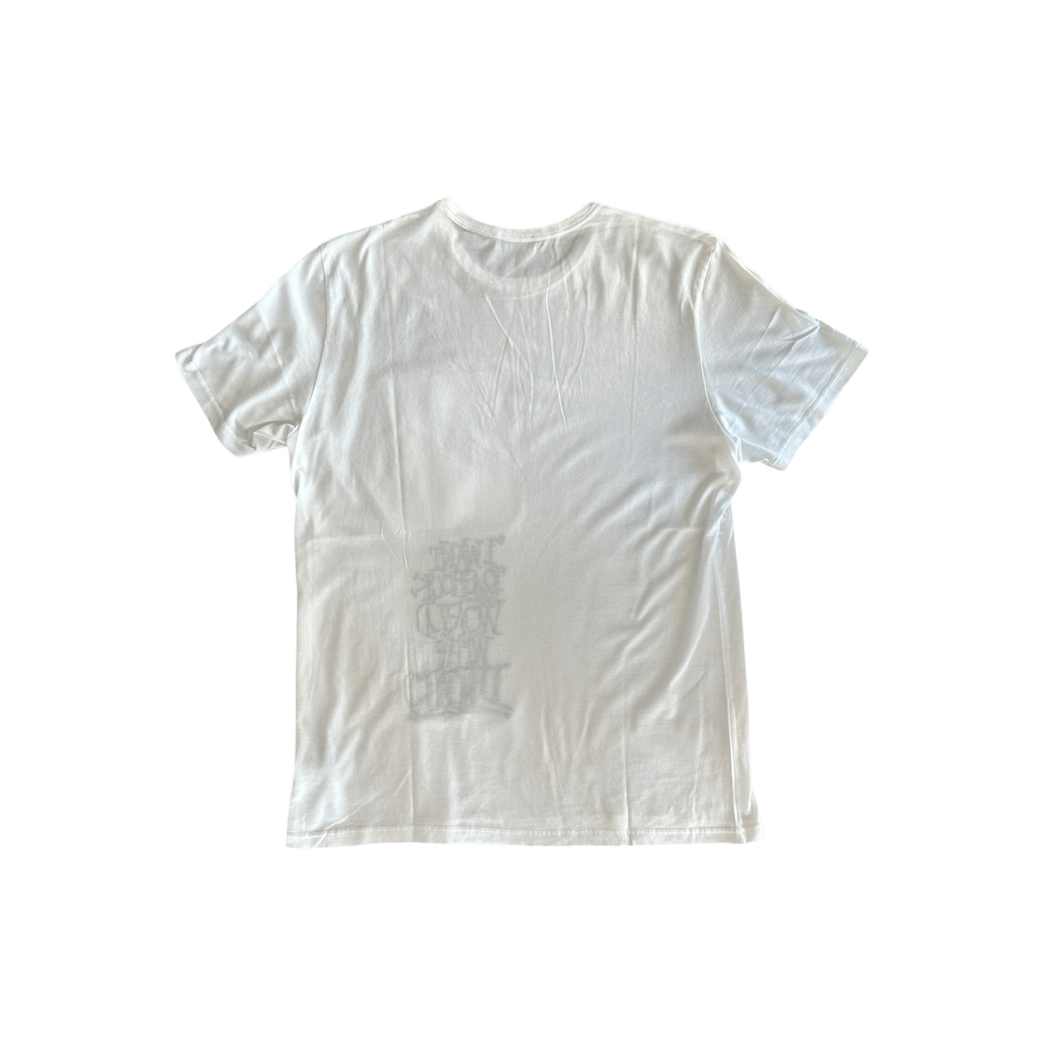 Dior Stussy White "I Want To Shock The World With Dior" T-Shirt - Morely TrendsDior Type here:)