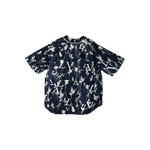 Louis Vuitton Navy & White Leaf Baseball Jersey - Morely TrendsLouis Vuitton Type here:)