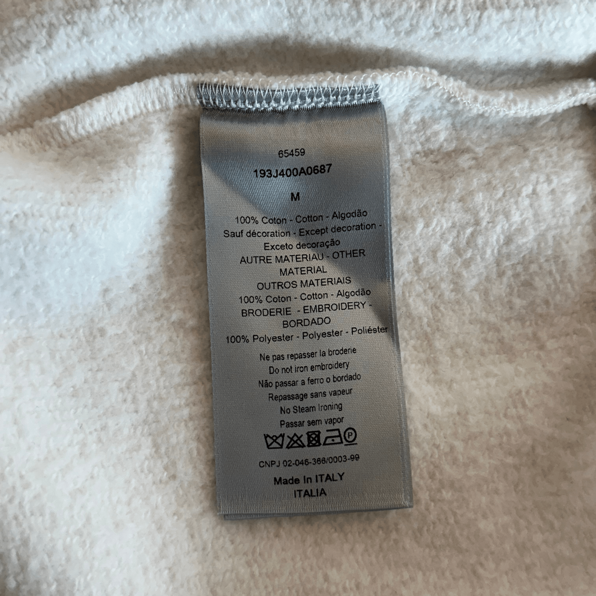 Dior Kenny Scharf Navy & White Embroidered Logo Track Jacket - Morely TrendsDior Type here:)