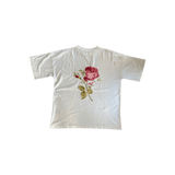 Dior Jardin White & Red Flower Logo Embroidered T-Shirt - Morely TrendsDior Type here:)