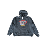 Gallery Dept Vintage Black Baseball Logo Hoodie - Morely TrendsGallery Dept Type here:)