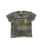 Gallery Dept Faded Black Distressed Bones T-Shirt - Morely TrendsGallery Dept Type here:)