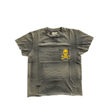 Gallery Dept Faded Black Distressed Bones T-Shirt - Morely TrendsGallery Dept Type here:)