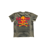Gallery Dept Faded Black Distressed Bones T-Shirt - Morely TrendsGallery Dept Type here:)