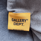 Gallery Dept Faded Black Distressed Bones T-Shirt - Morely TrendsGallery Dept Type here:)