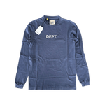 Gallery Dept Navy & White Logo Longsleeve T-Shirt - Morely TrendsGallery Dept Type here:)