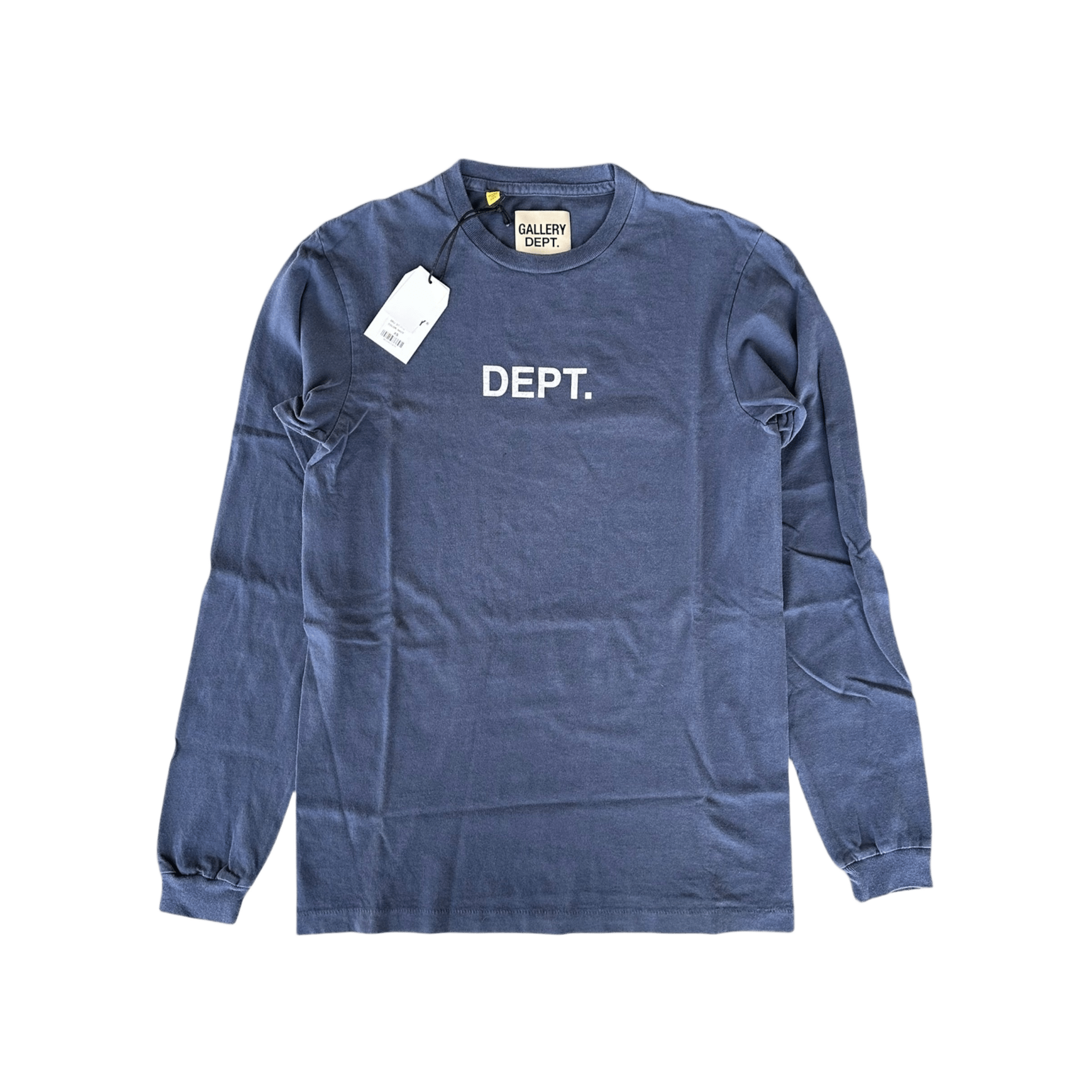 Gallery Dept Navy & White Logo Longsleeve T-Shirt - Morely TrendsGallery Dept Type here:)