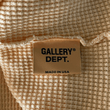 Gallery Dept Yellow & Black Logo Thermal Longsleeve T-Shirt - Morely TrendsGallery Dept Type here:)