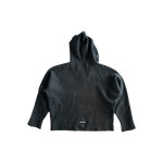 Chrome Hearts Black Ponyhair Cross Patch Knitted Hoodie - Morely TrendsChrome Hearts Type here:)