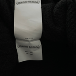 Chrome Hearts Black Ponyhair Cross Patch Knitted Hoodie - Morely TrendsChrome Hearts Type here:)