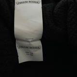 Chrome Hearts Black Ponyhair Cross Patch Knitted Hoodie - Morely TrendsChrome Hearts Type here:)