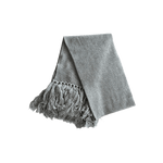 Amiri Grey & Black Wool Knit MA Logo Scarf - Morely TrendsAmiri Type here:)