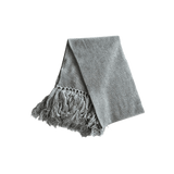 Amiri Grey & Black Wool Knit MA Logo Scarf - Morely TrendsAmiri Type here:)