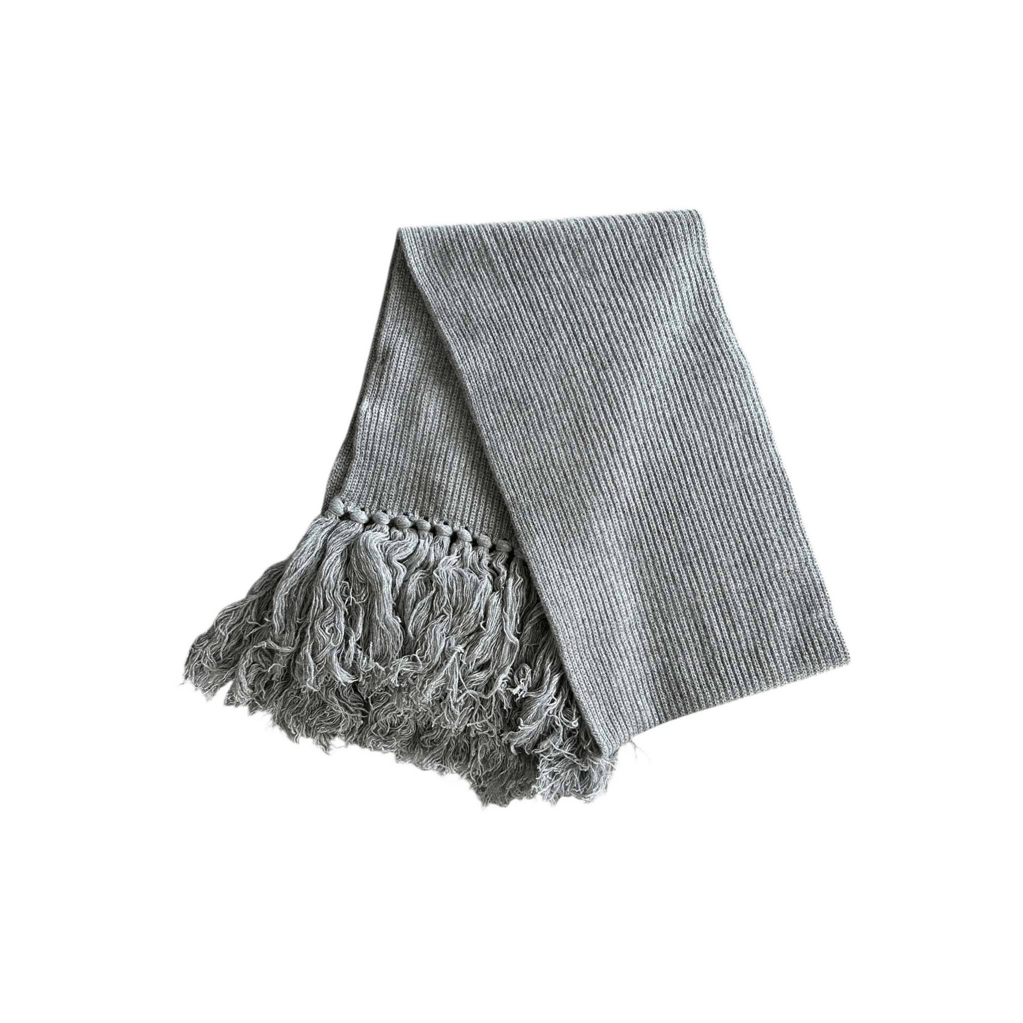 Amiri Grey & Black Wool Knit MA Logo Scarf - Morely TrendsAmiri Type here:)