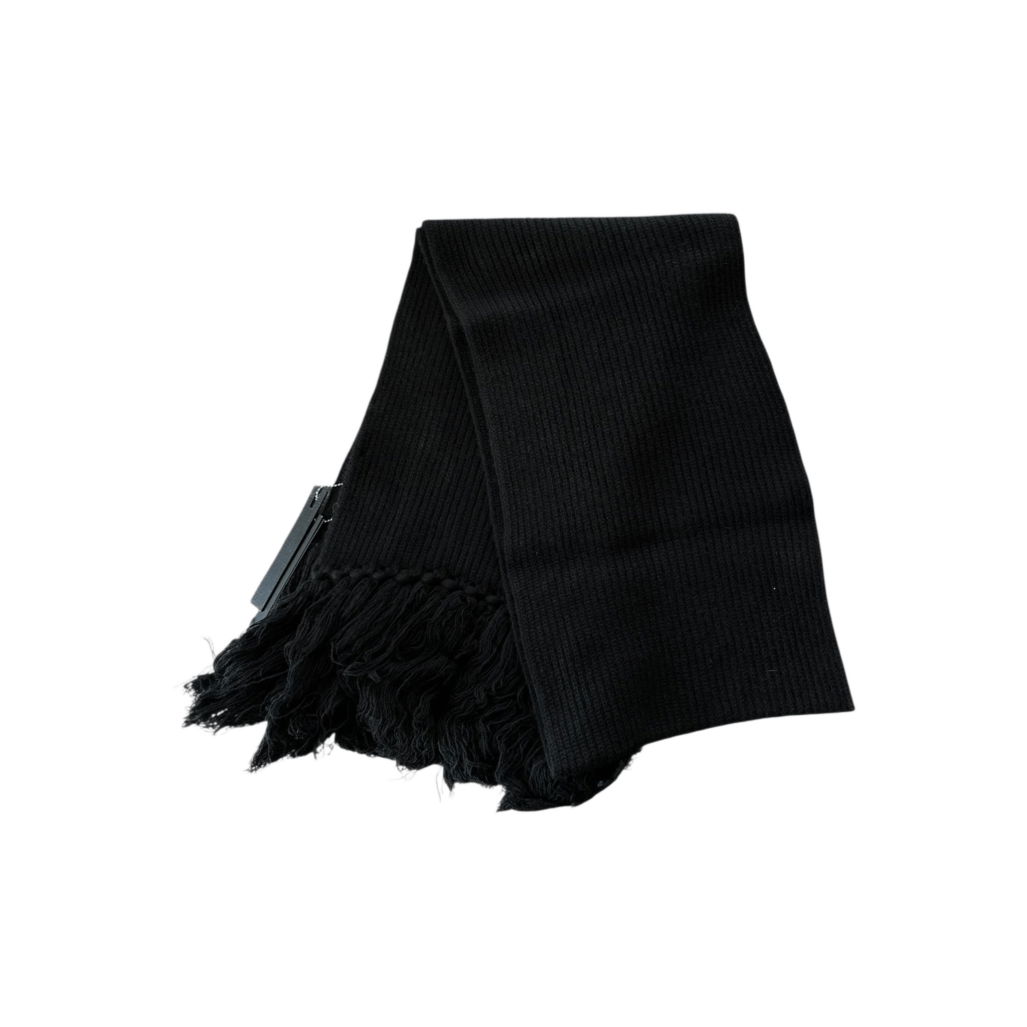 Amiri Black & White Wool Knit MA Logo Scarf - Morely TrendsAmiri Type here:)