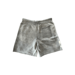 Amiri Grey & White Distressed 22 Logo Cashmere Shorts - Morely TrendsAmiri Type here:)