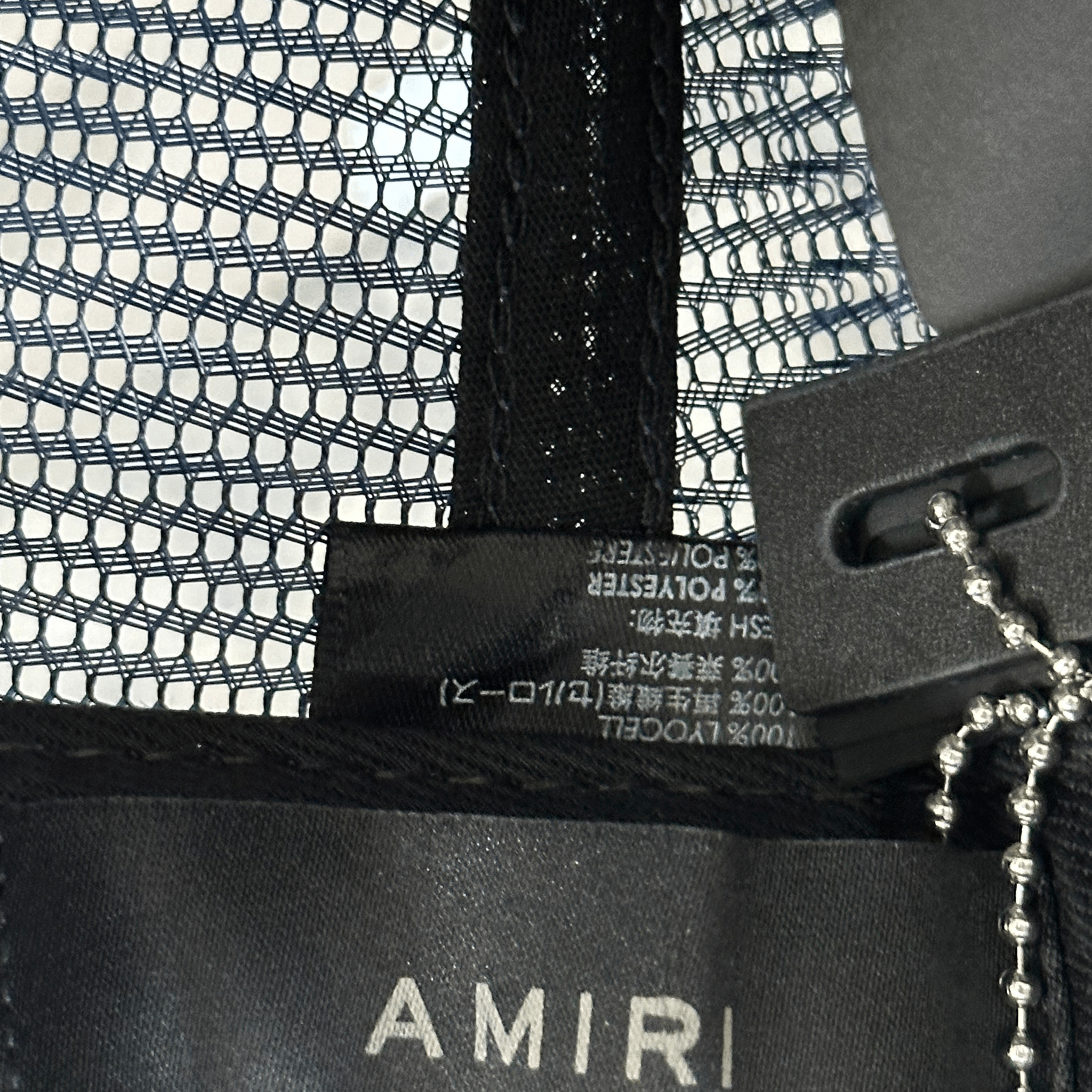 Amiri Blue & White MA Logo Kids Trucker Hat - Morely TrendsAmiri Type here:)