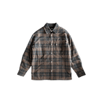 Amiri Brown Plaid MA Logo Padded Overshirt - Morely TrendsAmiri Type here:)