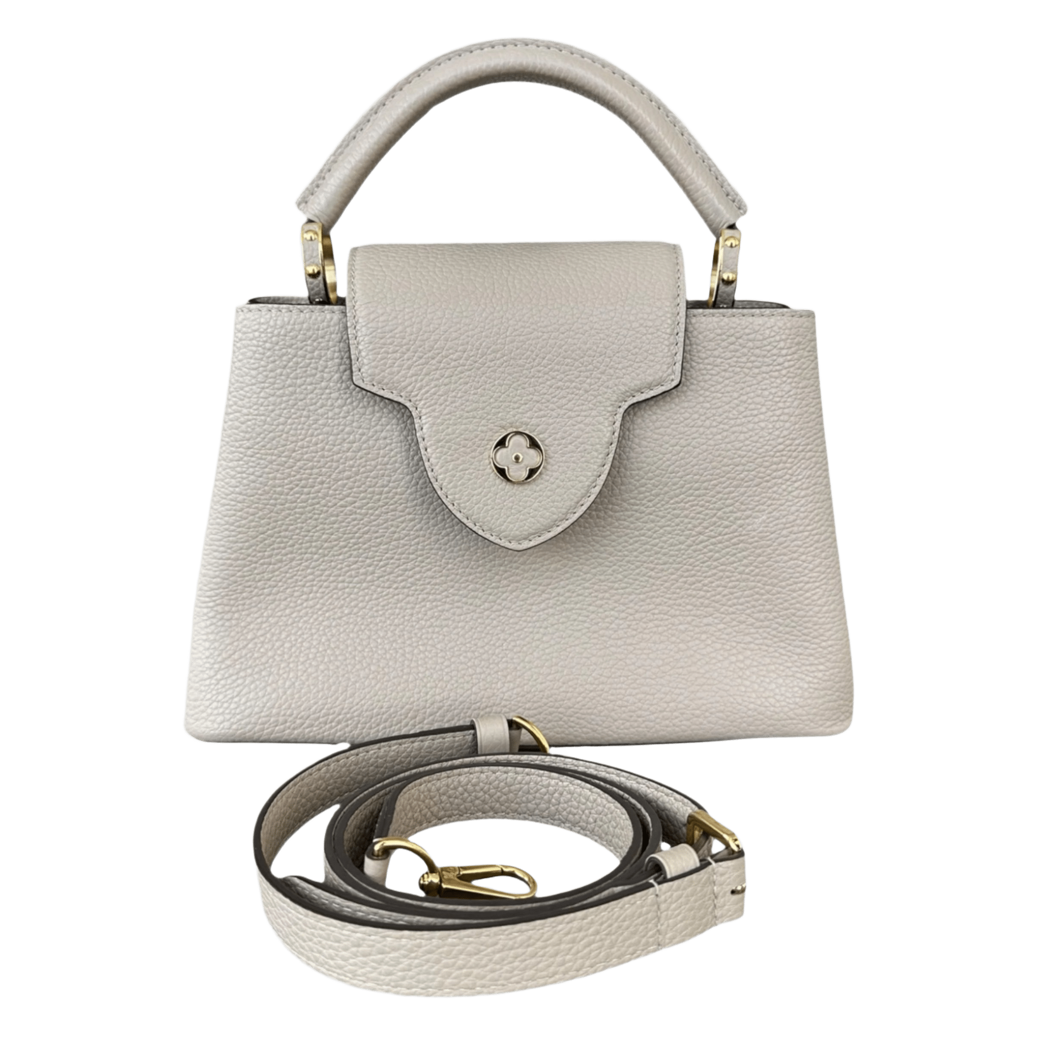 Louis Vuitton Beige Capucines PM - Morely TrendsLouis Vuitton Type here:)