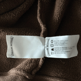 Chrome Hearts Brown & White Embroidered Logo Quarter Zip Sweater - Morely TrendsChrome Hearts Type here:)