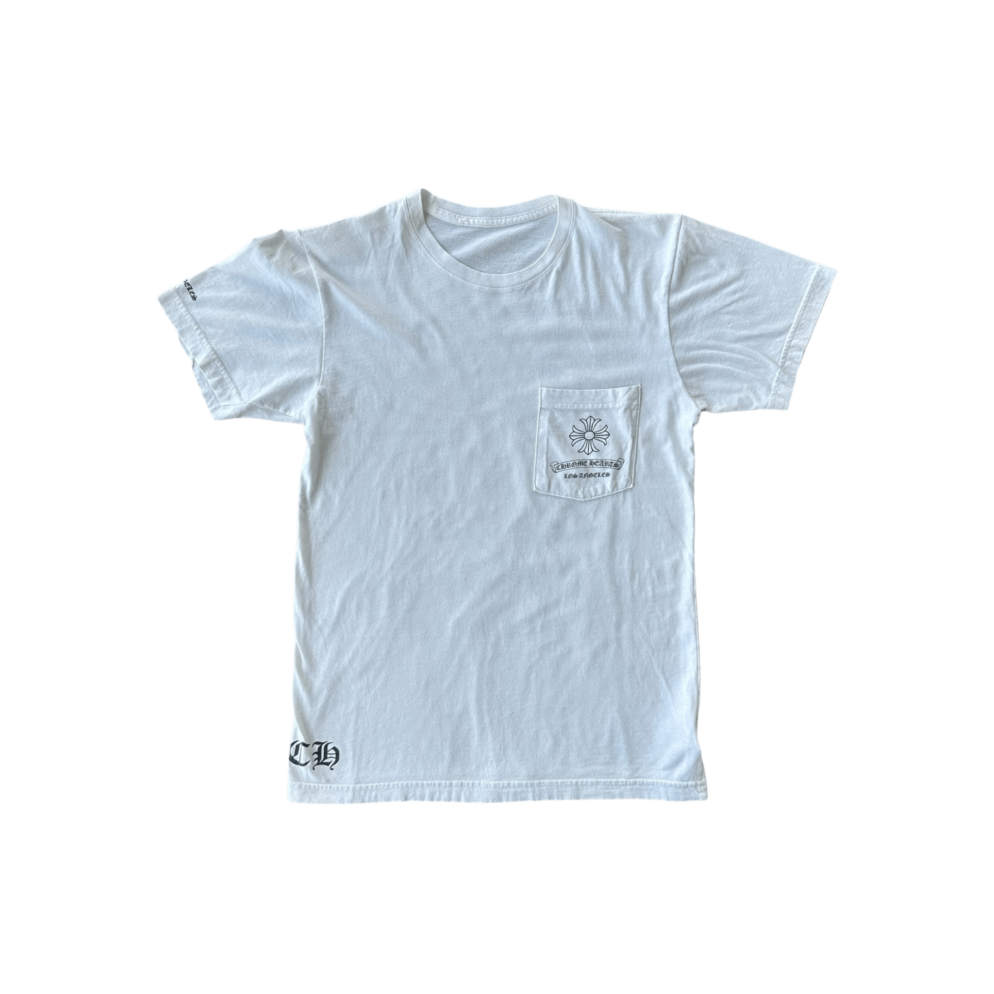 Chrome Hearts White & Black Los Angeles Exclusive Cross Logo T-Shirt - Morely TrendsChrome Hearts Type here:)