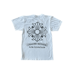 Chrome Hearts White & Black Los Angeles Exclusive Cross Logo T-Shirt - Morely TrendsChrome Hearts Type here:)