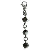 Chrome Hearts Silver & Diamond Dice Bracelet - Morely TrendsChrome Hearts Type here:)