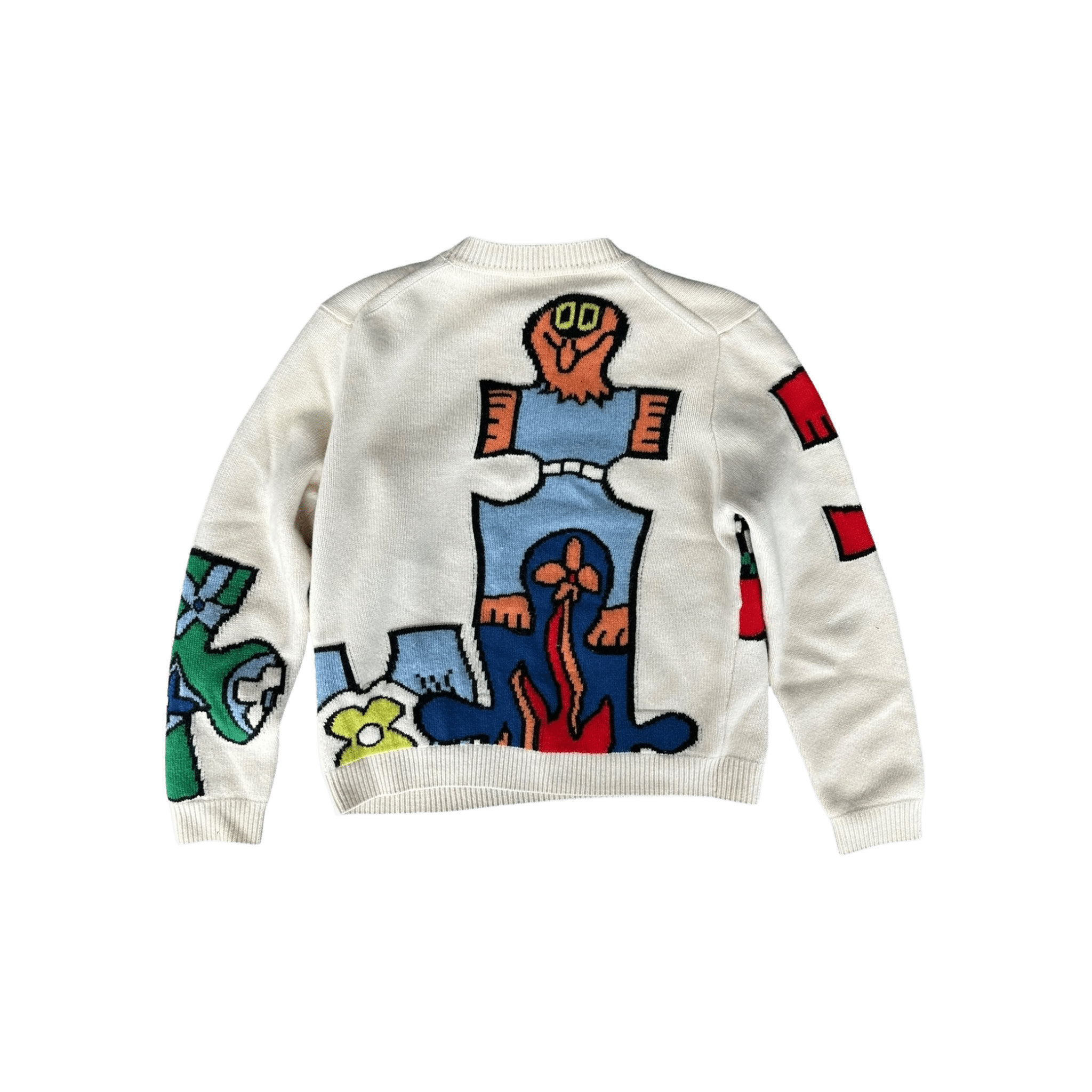 Louis Vuitton Beige Puzzle Wool Sweater - Morely TrendsLouis Vuitton Type here:)