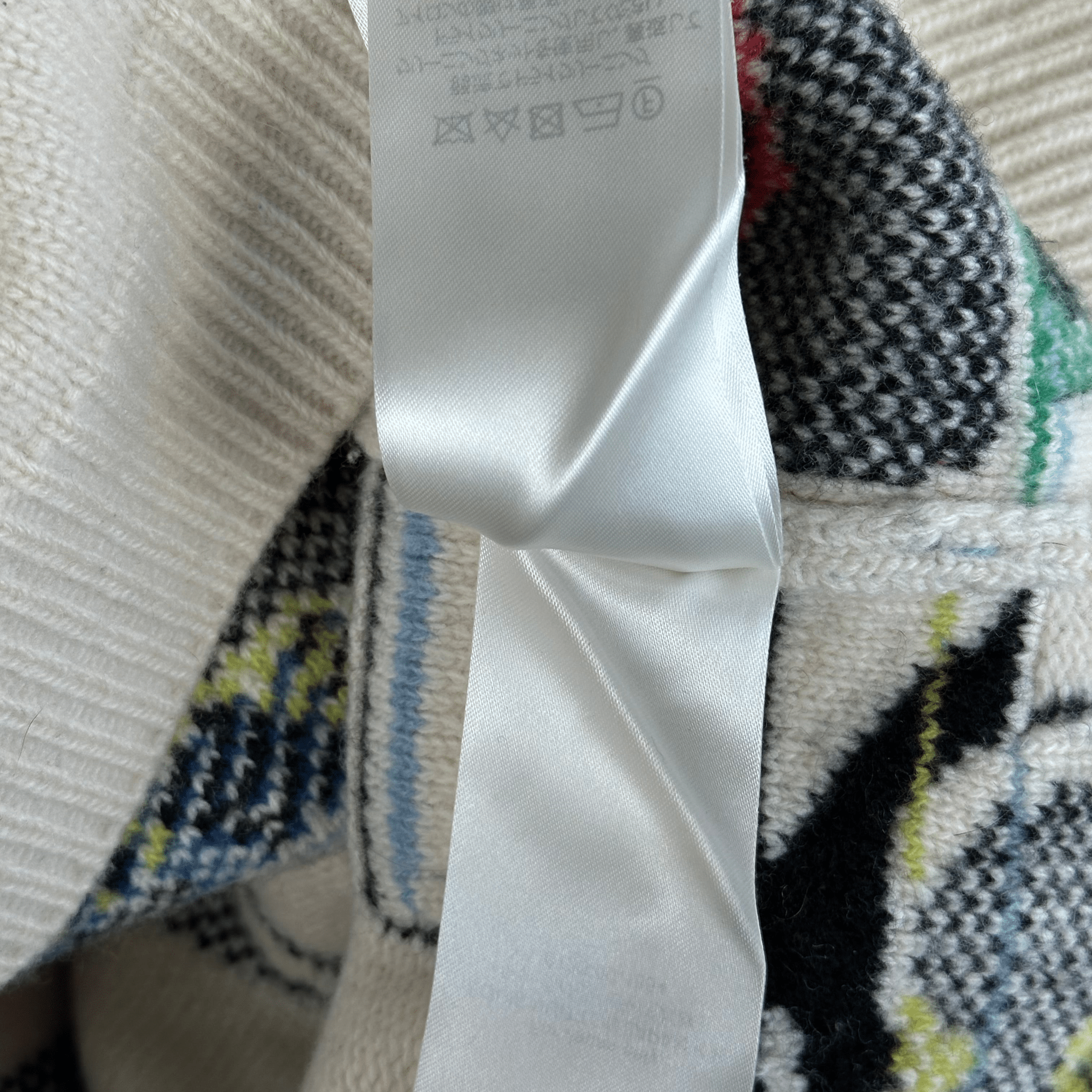 Louis Vuitton Beige Puzzle Wool Sweater - Morely TrendsLouis Vuitton Type here:)