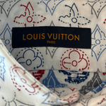 Louis Vuitton White Multicolor Embroidered Monogram Button Up Shirt - Morely TrendsLouis Vuitton Type here:)
