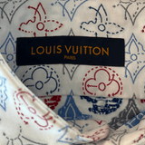 Louis Vuitton White Multicolor Embroidered Monogram Button Up Shirt - Morely TrendsLouis Vuitton Type here:)