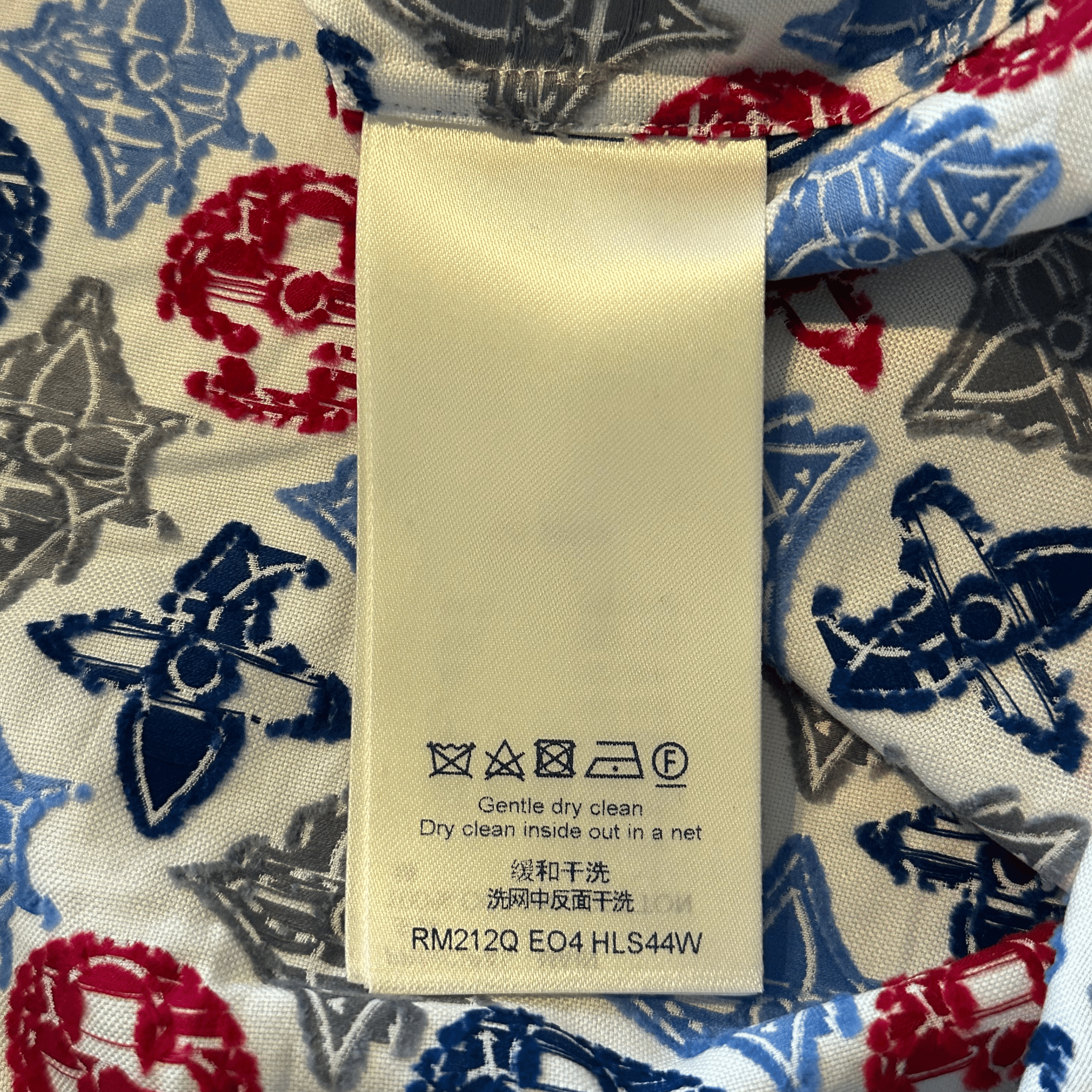 Louis Vuitton White Multicolor Embroidered Monogram Button Up Shirt - Morely TrendsLouis Vuitton Type here:)