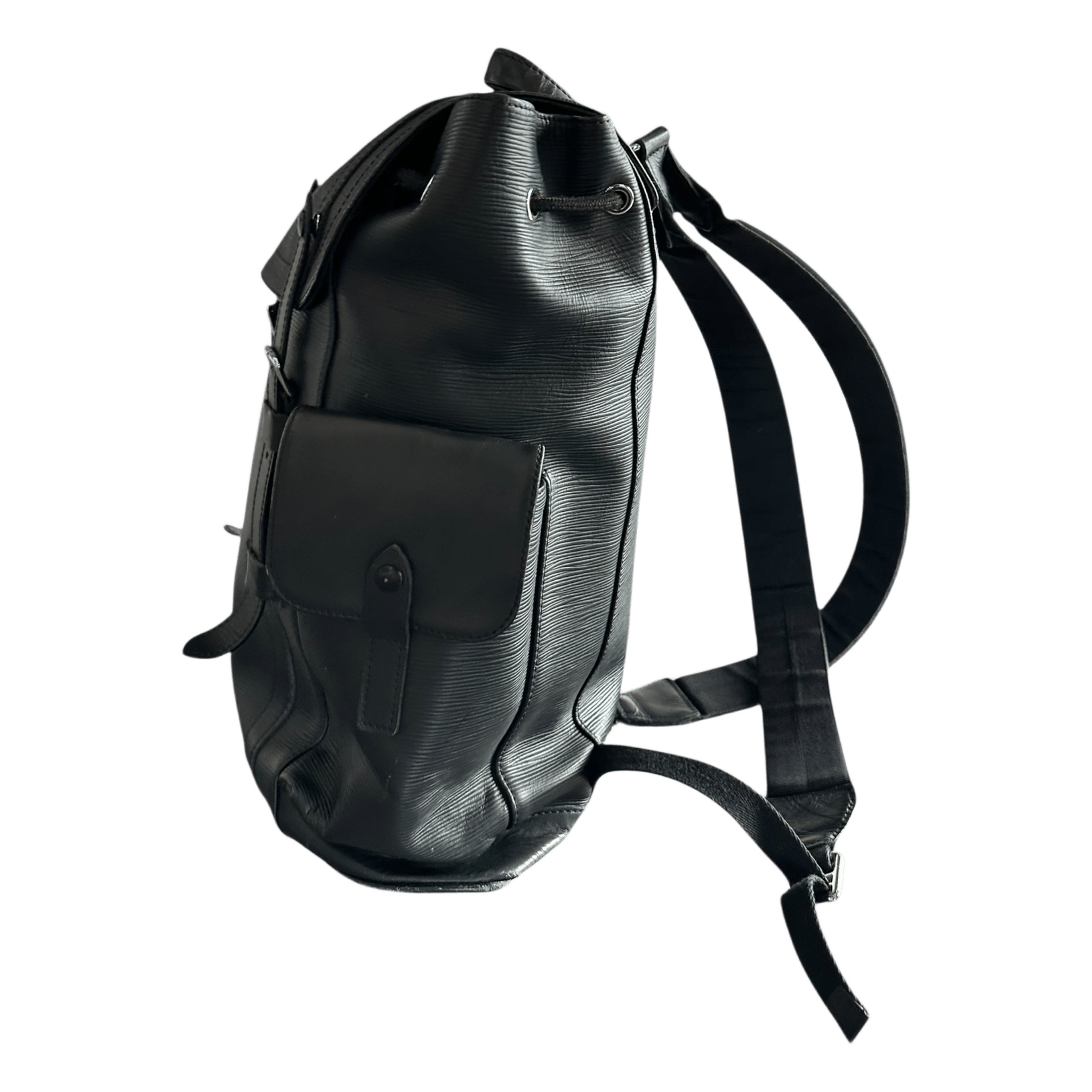 Louis Vuitton Black EPI Leather Christopher Backpack - Morely TrendsLouis Vuitton Type here:)