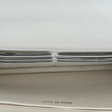 Chanel White Lambskin Quilted Top Handle Wallet On Chain Bag - Morely TrendsChanel Type here:)