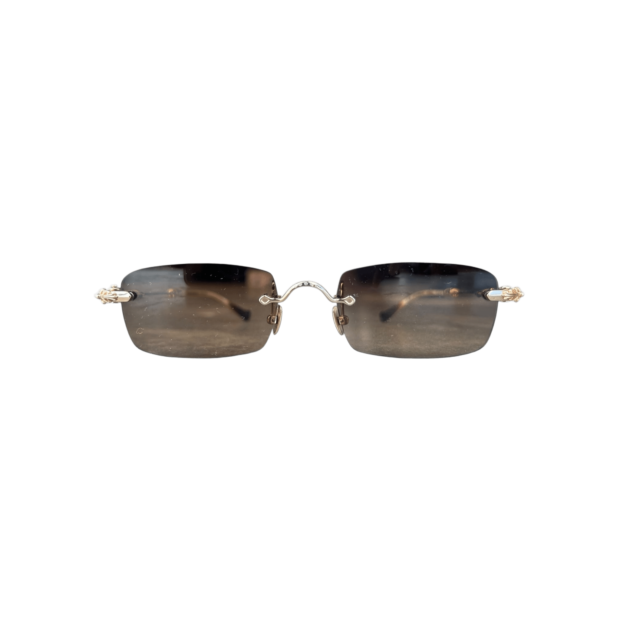 Chrome Hearts Gold Pills III Tinted Glasses - Morely TrendsChrome Hearts Type here:)