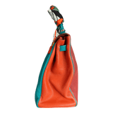 Hermes Blue & Multicolor Togo Retourne Kelly 35 - Morely TrendsHermes Type here:)