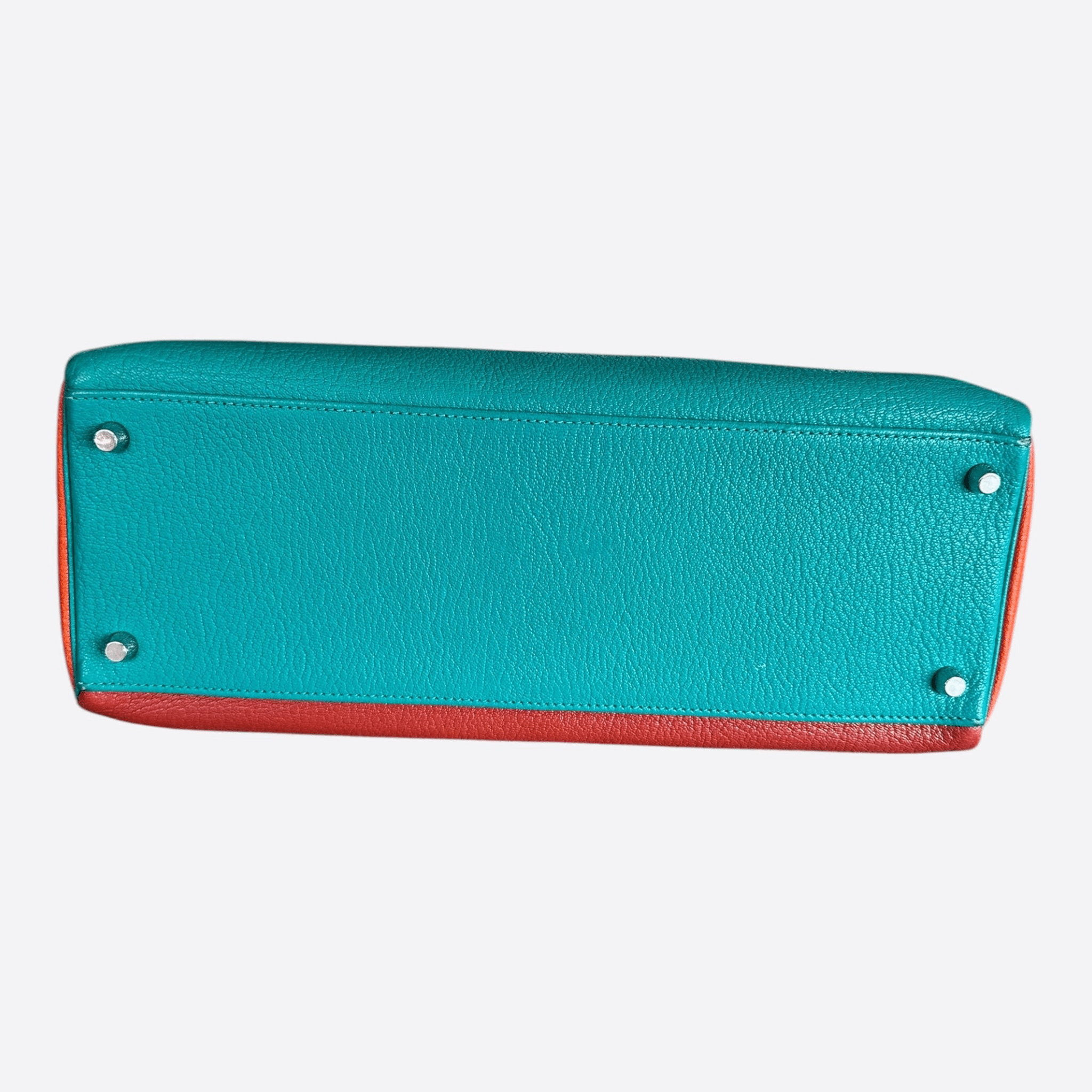 Hermes Blue & Multicolor Togo Retourne Kelly 35 - Morely TrendsHermes Type here:)