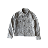 Louis Vuitton Grey Monogram Denim Jacket - Morely TrendsLouis Vuitton Type here:)