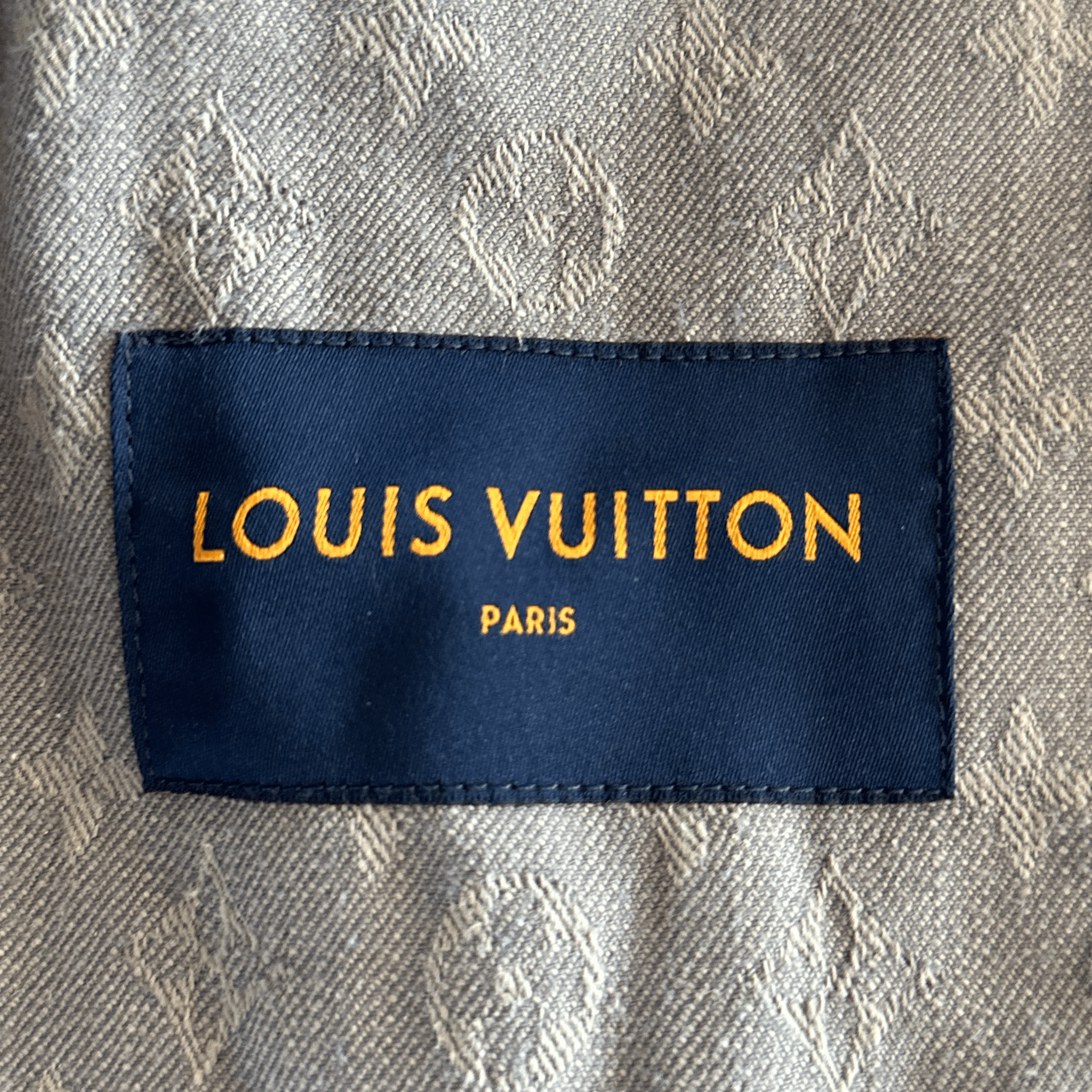Louis Vuitton Grey Monogram Denim Jacket - Morely TrendsLouis Vuitton Type here:)