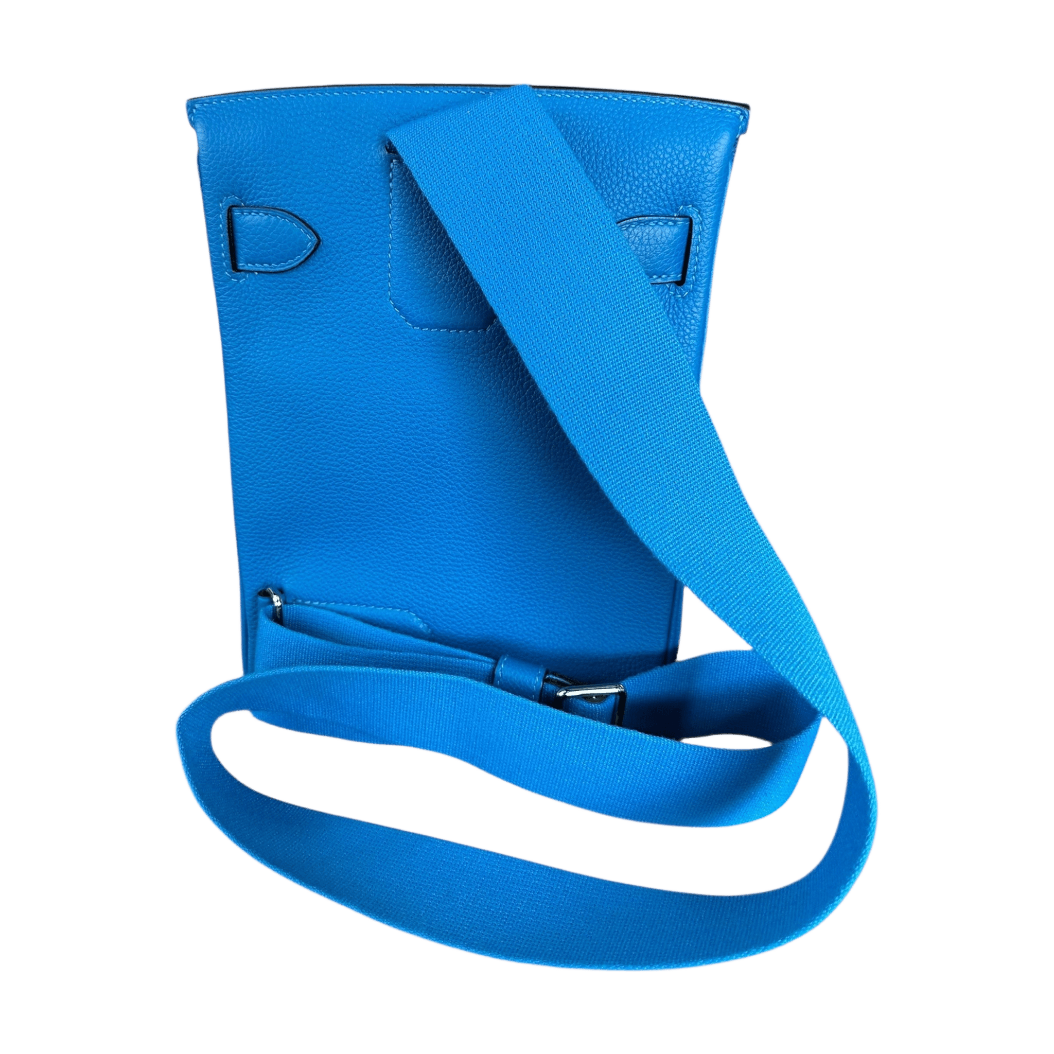 Hermes Blue Hydra HAC A Dos Crossbody Backpack - Morely TrendsHermes Type here:)
