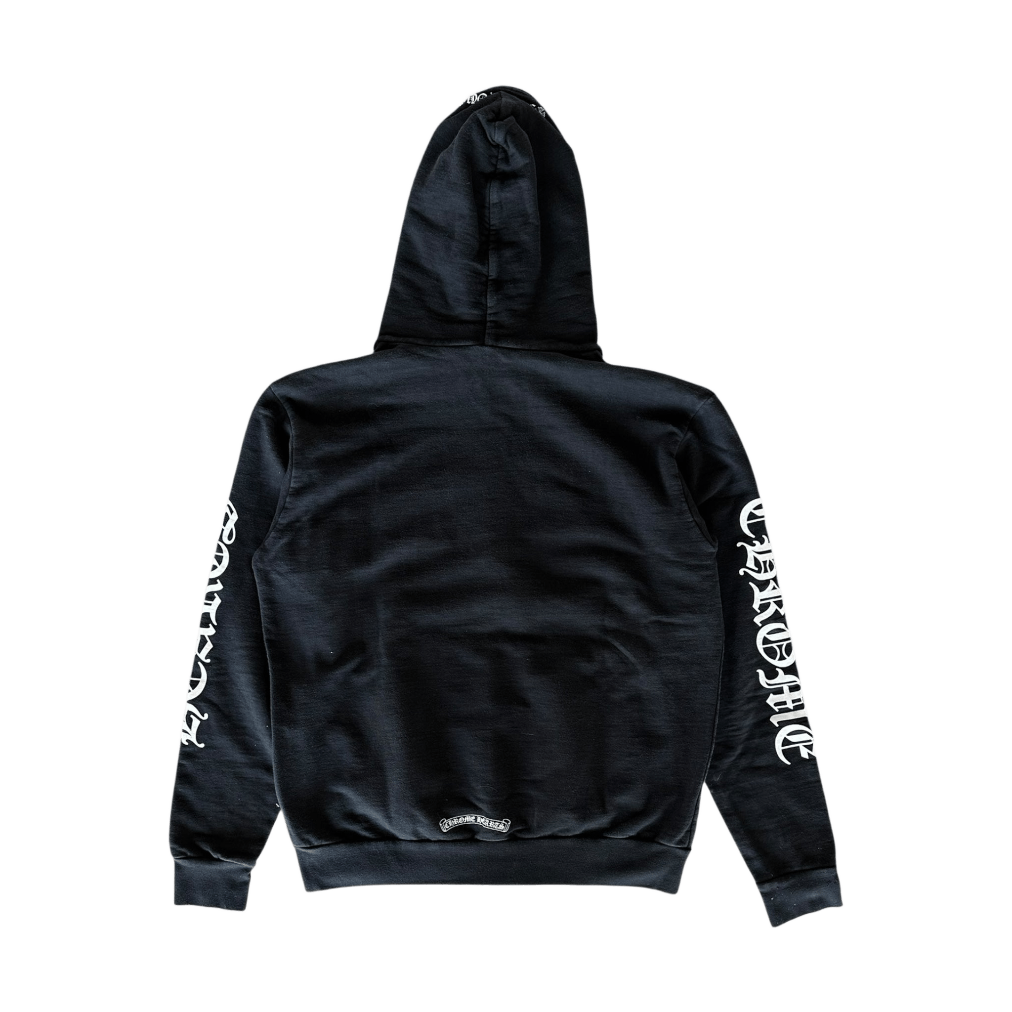 Chrome Hearts Black & White Script Logo Hoodie - Morely TrendsChrome Hearts Type here:)