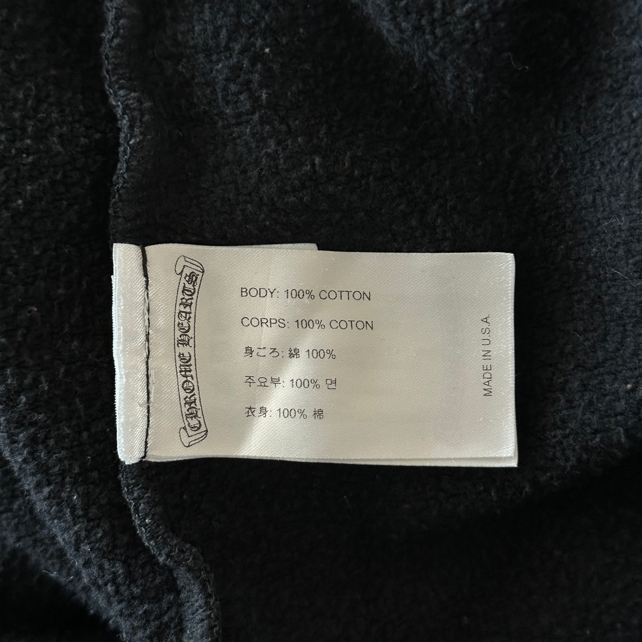 Chrome Hearts Black & White Script Logo Hoodie - Morely TrendsChrome Hearts Type here:)