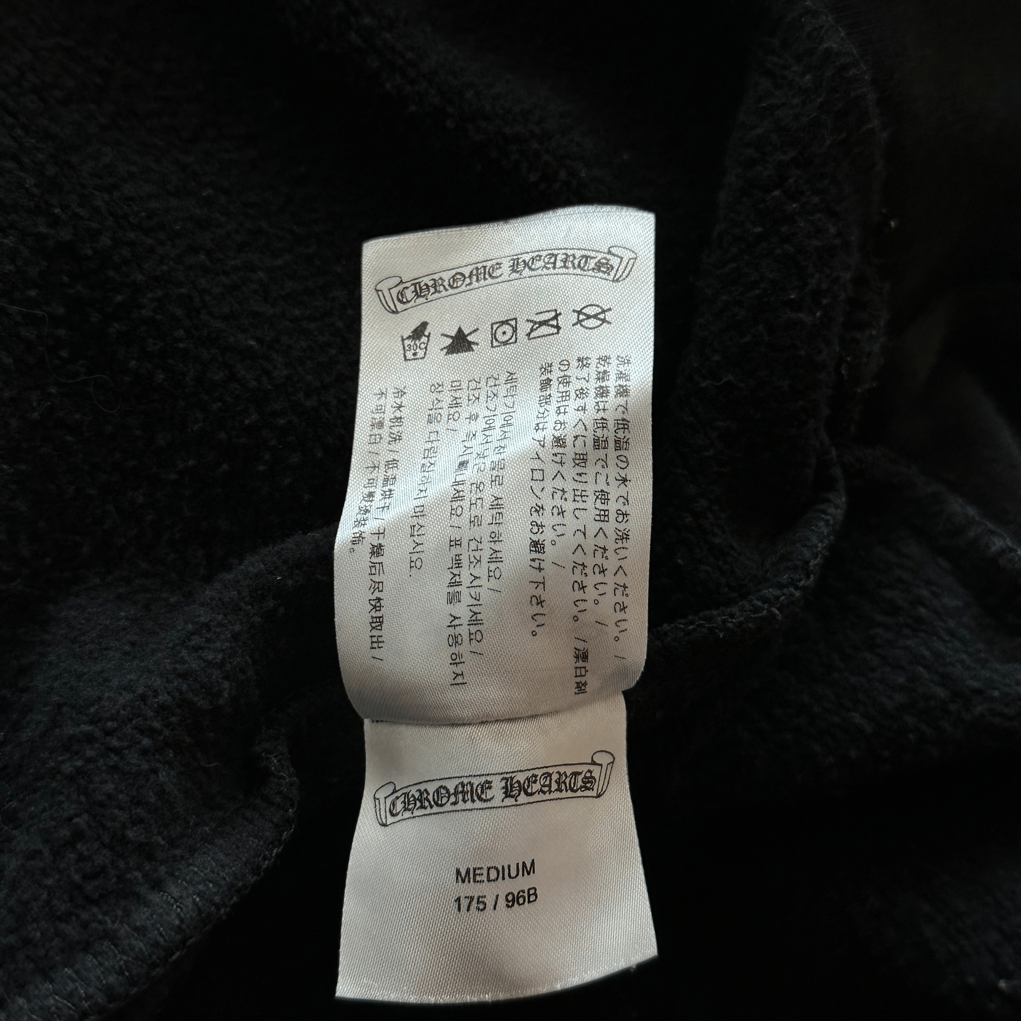 Chrome Hearts Black & White Script Logo Hoodie - Morely TrendsChrome Hearts Type here:)